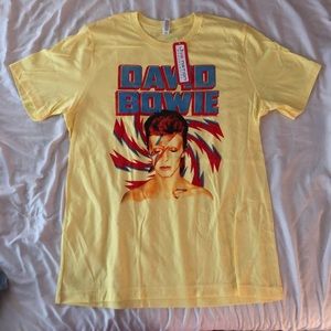 David Bowie Tee Mens Large W Tags Never Worn
